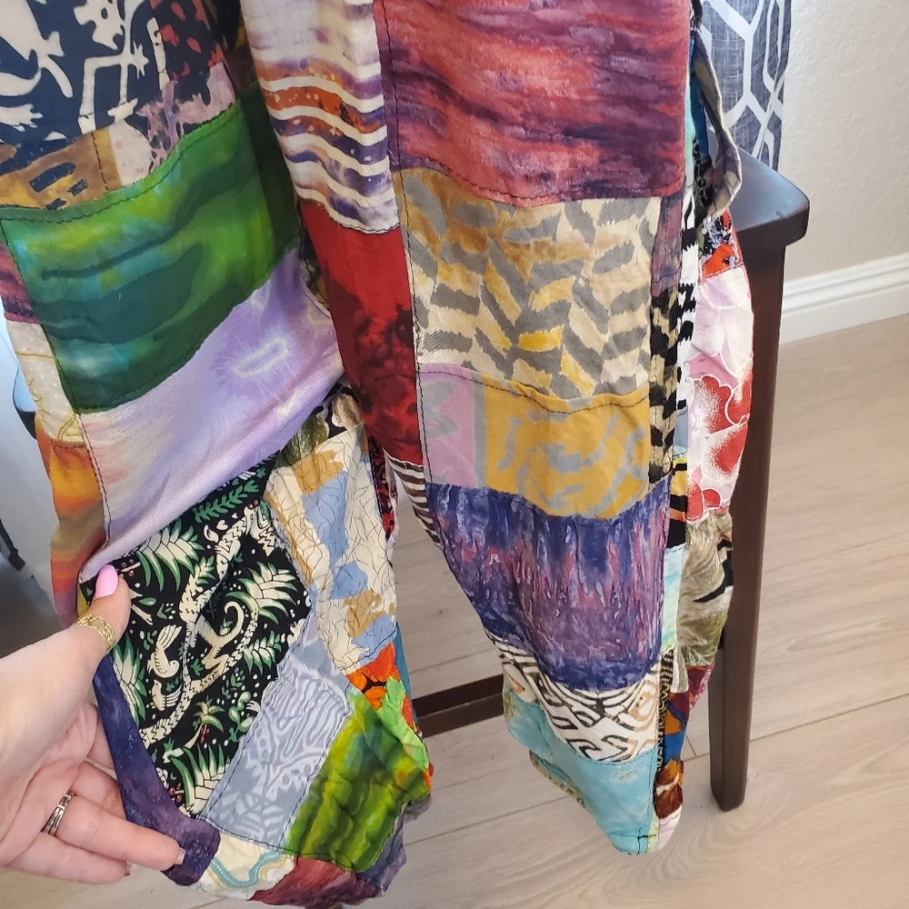 Rare Vintage Patchwork Overalls - Picture 8 of 16